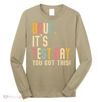 Rock The Test Dont Stress Motivational Student Teacher Long Sleeve Shirt thumb 0