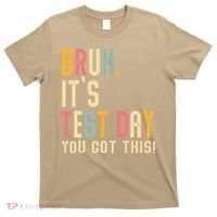 Rock The Test Dont Stress Motivational Student Teacher T-Shirt thumb 0