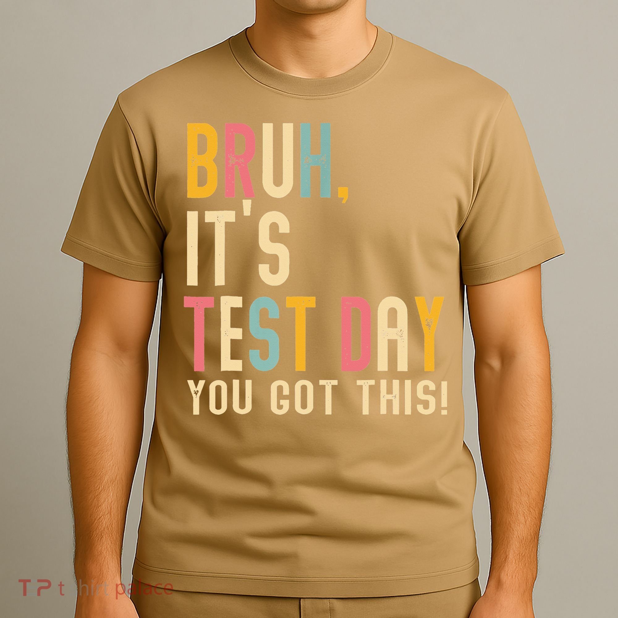 Rock The Test Dont Stress Motivational Student Teacher T-Shirt