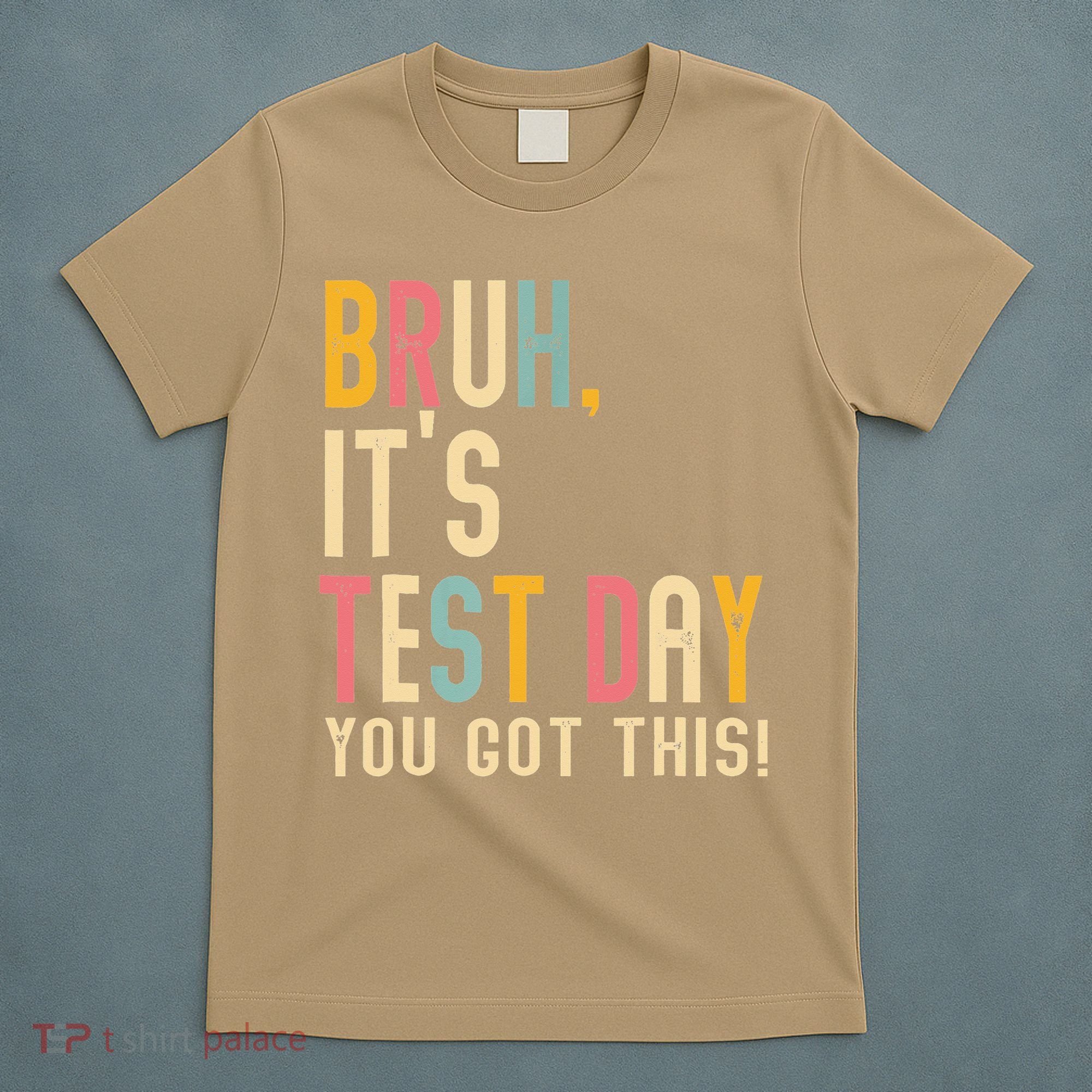 Rock The Test Dont Stress Motivational Student Teacher T-Shirt