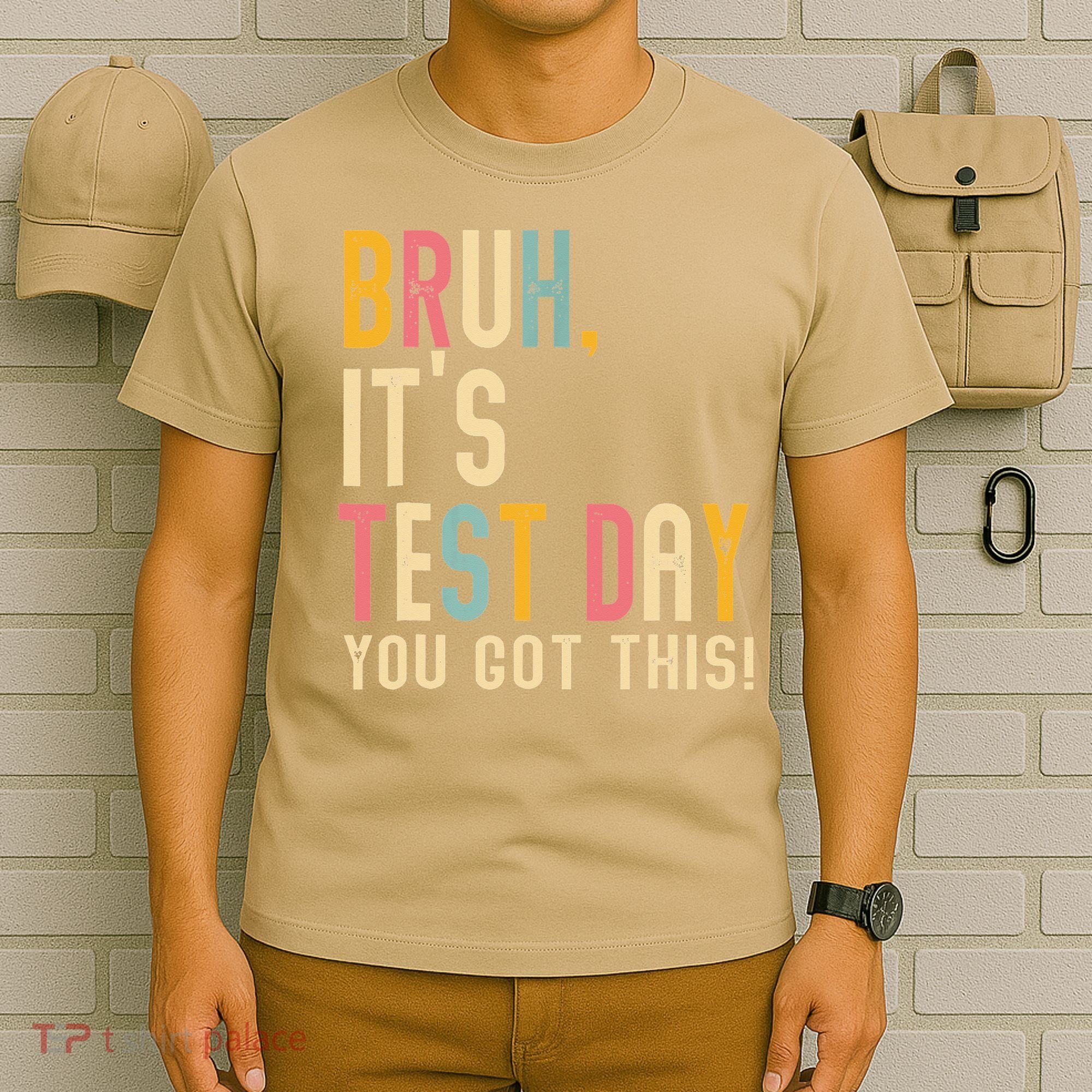 Rock The Test Dont Stress Motivational Student Teacher T-Shirt