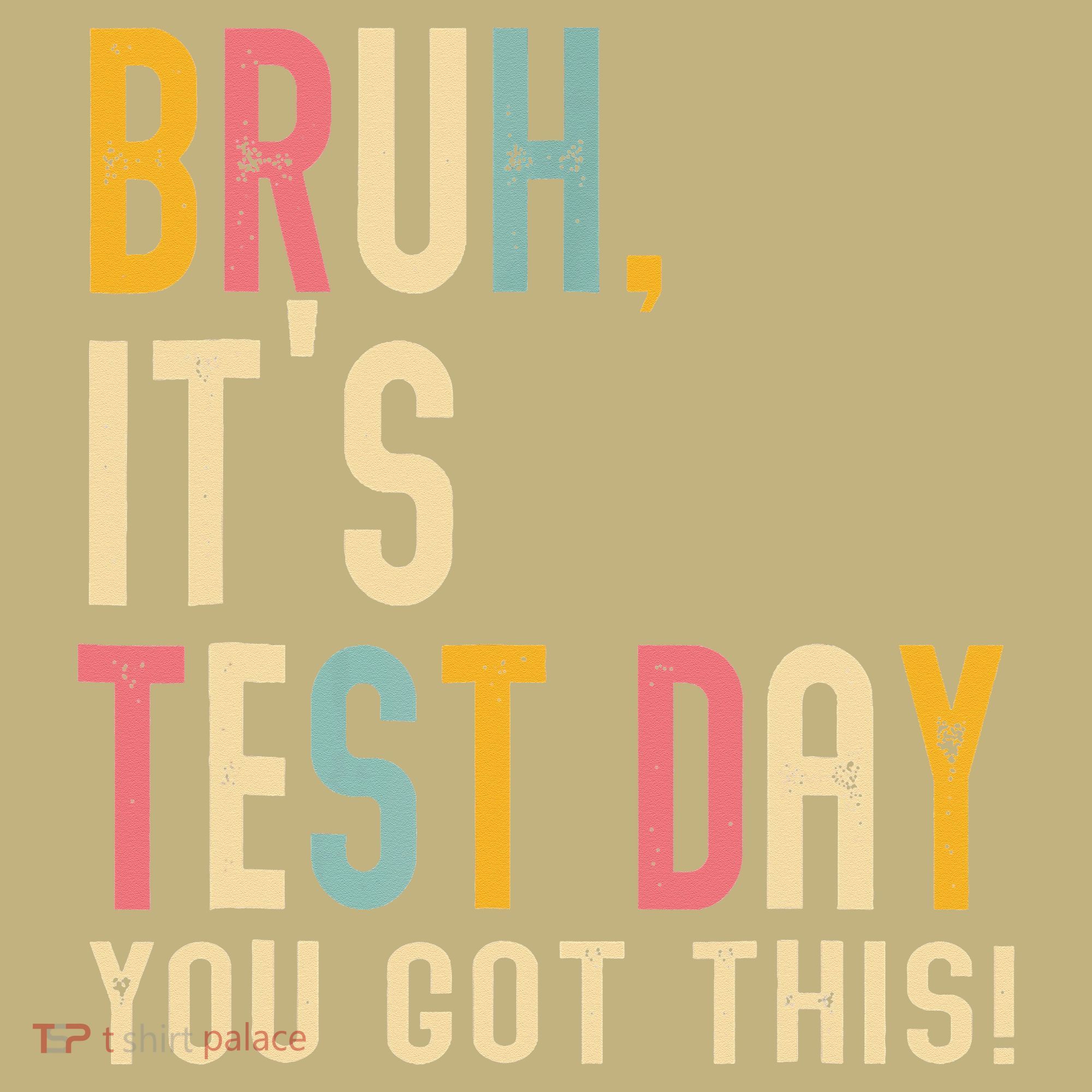 Rock The Test Dont Stress Motivational Student Teacher T-Shirt