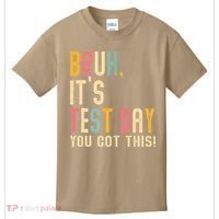 Rock The Test Dont Stress Motivational Student Teacher Kids T-Shirt thumb 0