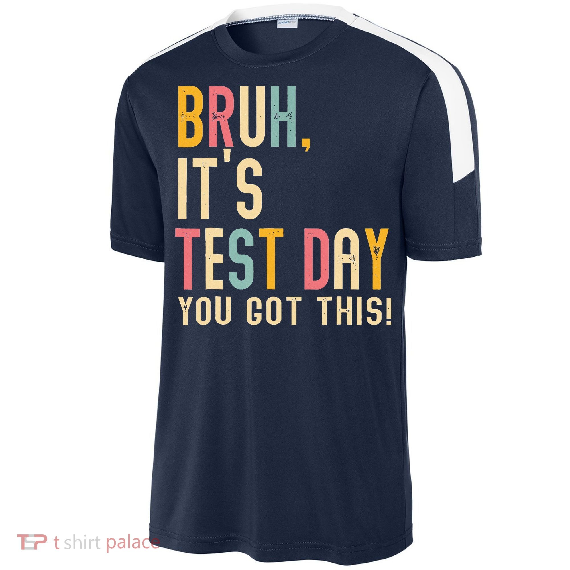 Rock The Test Dont Stress Motivational Student Teacher Sport-Tek Competitor United Soccer Jersey