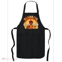 Retro Thanksgiving Thankful Vibes Turkey Sunset Apron thumb 0