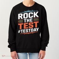Rock The Test Outfit For Students And Teachers On Exam Day Women's Sweatshirt thumb 0