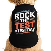Rock The Test Outfit For Students And Teachers On Exam Day Doggie Tank thumb 0