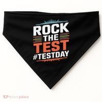 Rock The Test Outfit For Students And Teachers On Exam Day USA-Made Doggie Bandana thumb 0