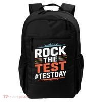 Rock The Test Outfit For Students And Teachers On Exam Day Backpack thumb 0