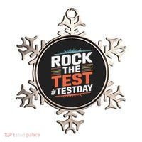 Rock The Test Outfit For Students And Teachers On Exam Day Ornament thumb 0