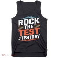 Rock The Test Outfit For Students And Teachers On Exam Day Tank Top thumb 0
