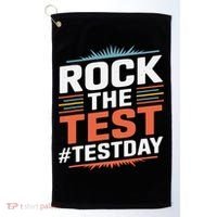 Rock The Test Outfit For Students And Teachers On Exam Day Golf Towel thumb 0