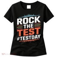 Rock The Test Outfit For Students And Teachers On Exam Day Women's T-Shirt thumb 0