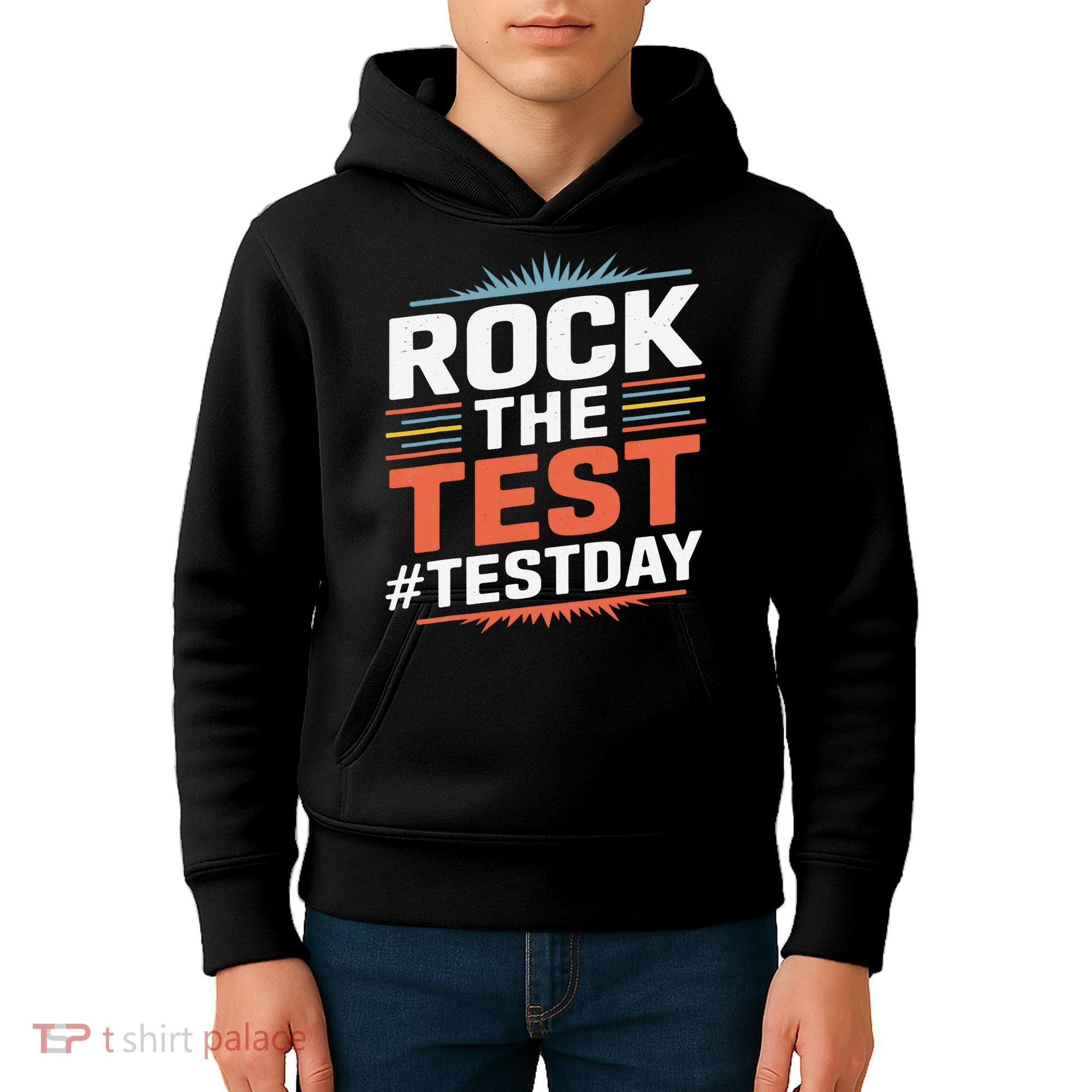 Rock The Test Outfit For Students And Teachers On Exam Day Kids Hoodie