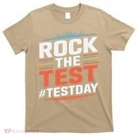 Rock The Test Outfit For Students And Teachers On Exam Day T-Shirt thumb 0