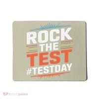 Rock The Test Outfit For Students And Teachers On Exam Day Mousepad thumb 0