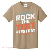 Rock The Test Outfit For Students And Teachers On Exam Day Kids T-Shirt thumb 0