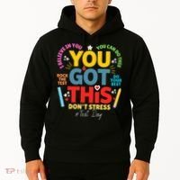 Rock The Test Dont Stress You Got This Teacher Testing Day  Hoodie thumb 2