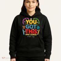 Rock The Test Dont Stress You Got This Teacher Testing Day  Hoodie thumb 5