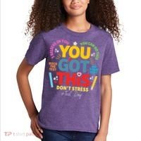 Rock The Test Dont Stress You Got This Teacher Testing Day  Kids T-Shirt thumb 2