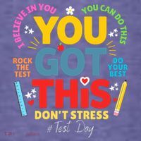 Rock The Test Dont Stress You Got This Teacher Testing Day  Kids T-Shirt thumb 4
