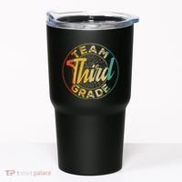 Retro Team Third Grade Back To School First Day Of School Tumbler thumb 0
