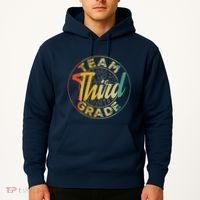 Retro Team Third Grade Back To School First Day Of School Hoodie thumb 2