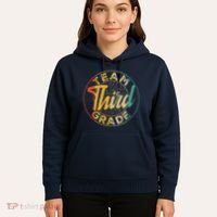Retro Team Third Grade Back To School First Day Of School Hoodie thumb 5