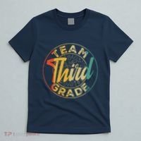 Retro Team Third Grade Back To School First Day Of School T-Shirt thumb 5