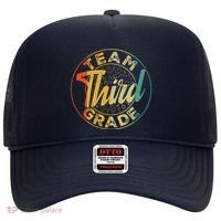 Retro Team Third Grade Back To School First Day Of School Hat thumb 0