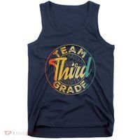Retro Team Third Grade Back To School First Day Of School Tank Top thumb 0