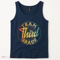Retro Team Third Grade Back To School First Day Of School Tank Top thumb 2