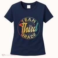 Retro Team Third Grade Back To School First Day Of School Women's T-Shirt thumb 0