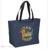 Retro Team Third Grade Back To School First Day Of School Tote Bag thumb 2