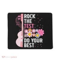 Rock The Test Do Your Best Testing Day Teachers Students Mousepad thumb 0