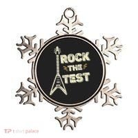 Rock The Test Guitar Teacher Test Day Testing Day Teacher Ornament thumb 0