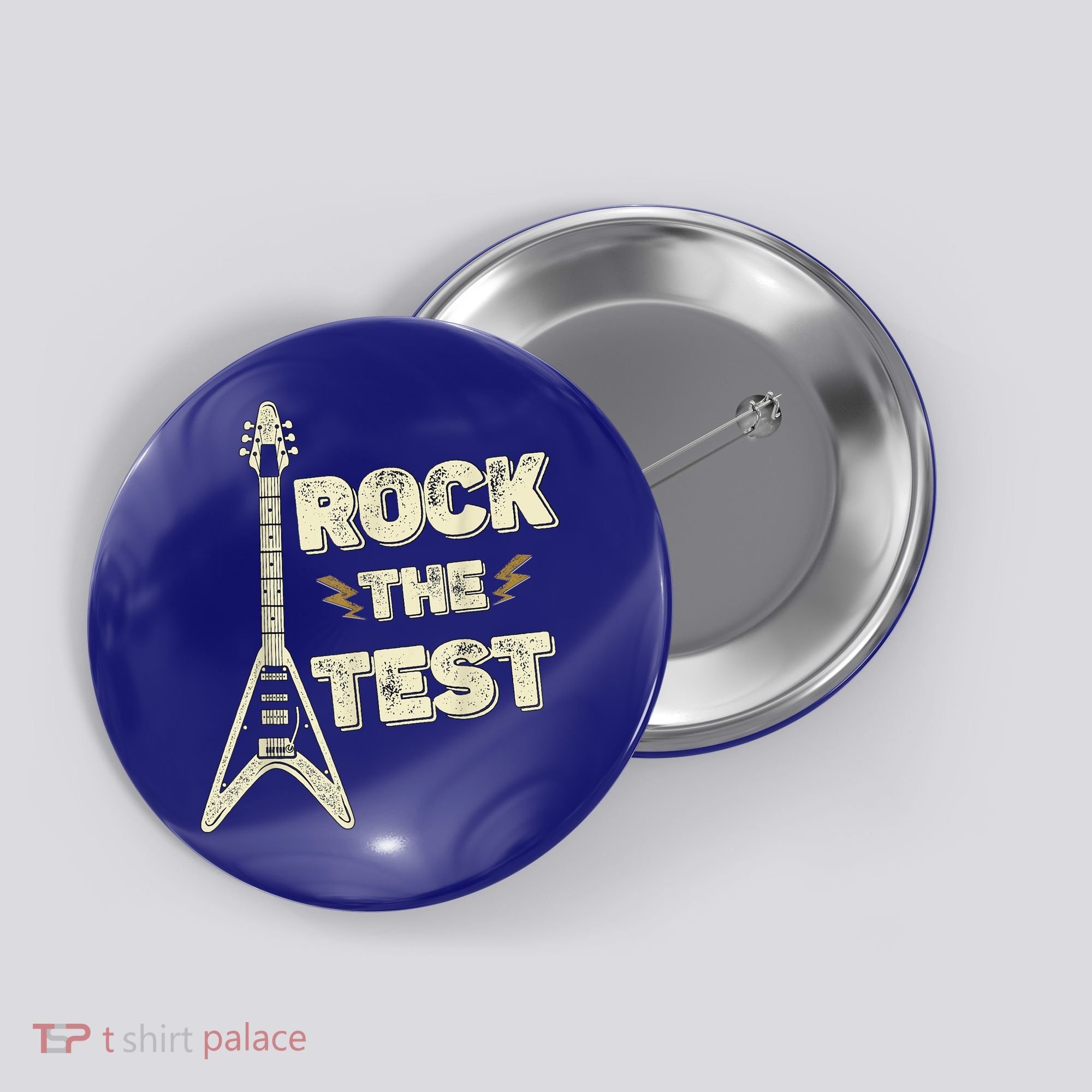 Rock The Test Guitar Teacher Test Day Testing Day Teacher Button