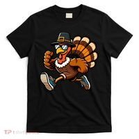 Running Turkey Turkey Trot Running Thanksgiving T-Shirt thumb 0
