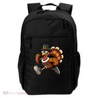 Running Turkey Turkey Trot Running Thanksgiving Backpack thumb 0