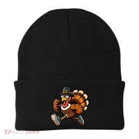 Running Turkey Turkey Trot Running Thanksgiving Beanie thumb 0