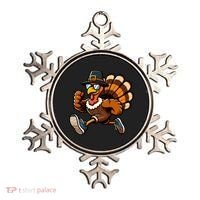 Running Turkey Turkey Trot Running Thanksgiving Ornament thumb 0
