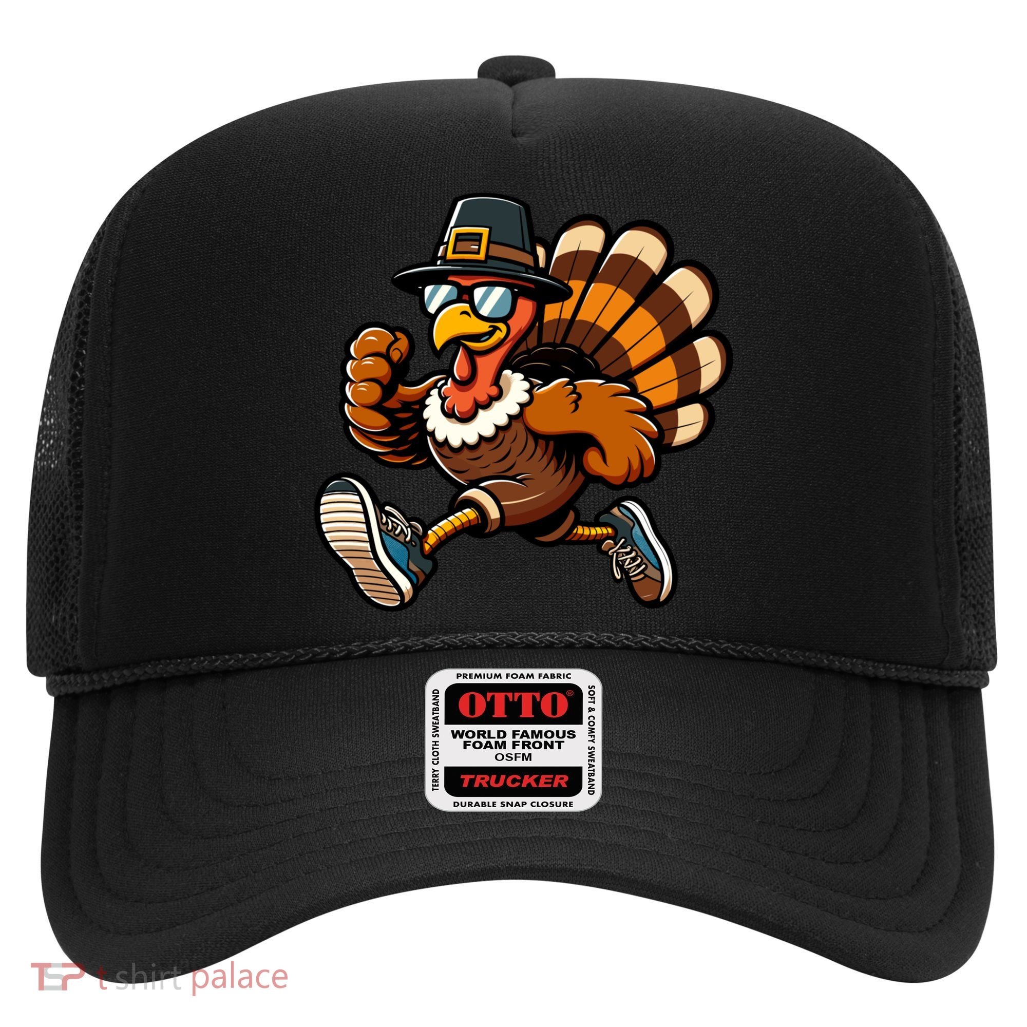 Running Turkey Turkey Trot Running Thanksgiving Hat