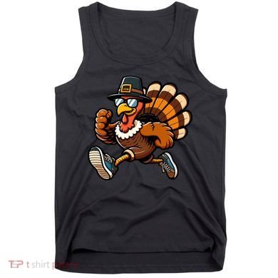 Running Turkey Turkey Trot Running Thanksgiving Tank Top
