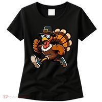 Running Turkey Turkey Trot Running Thanksgiving Women's T-Shirt thumb 0