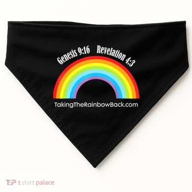 Revelation Taking The Rainbow Back USA-Made Doggie Bandana