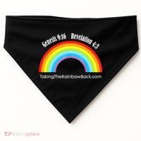 Revelation Taking The Rainbow Back USA-Made Doggie Bandana thumb 0