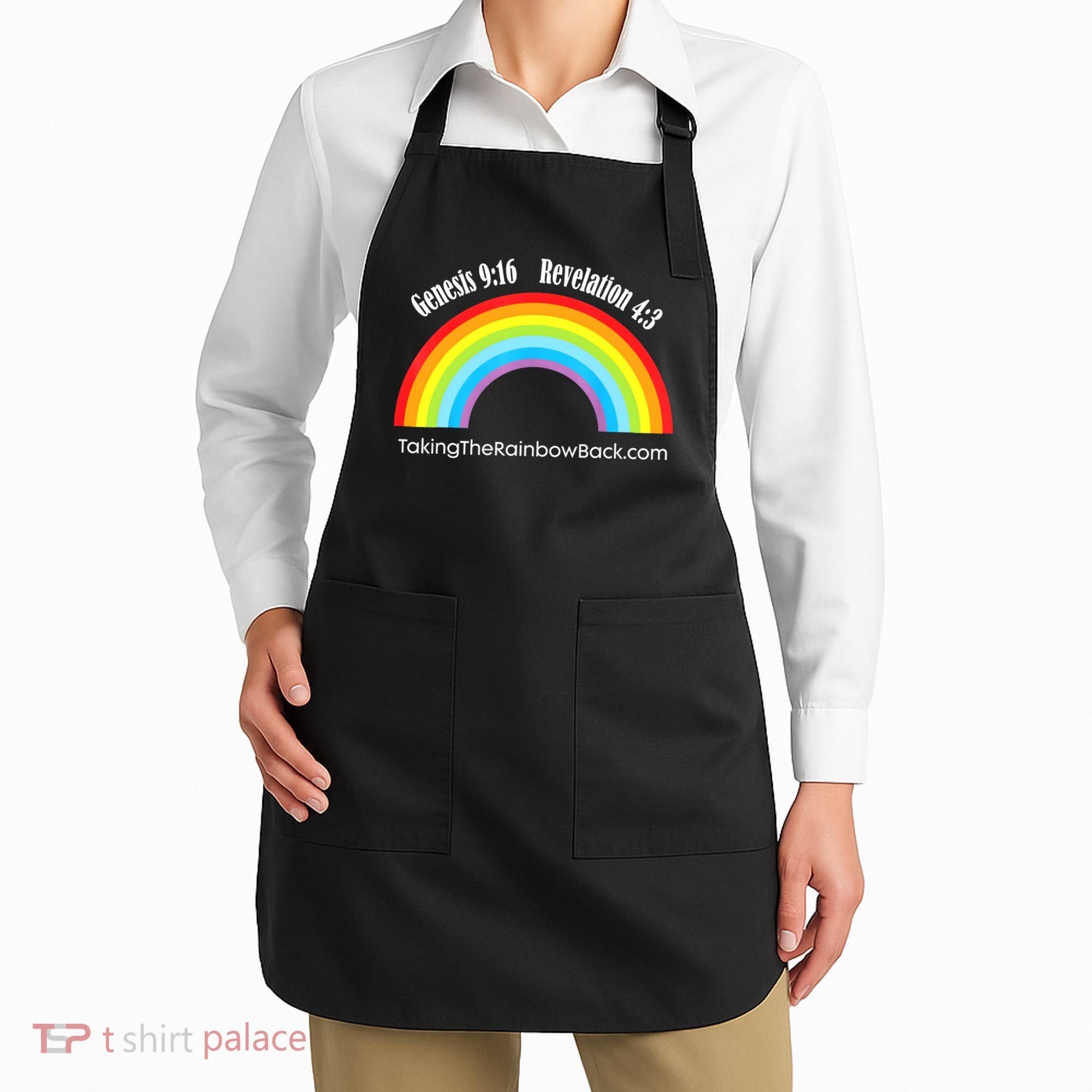 Revelation Taking The Rainbow Back Apron