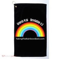 Revelation Taking The Rainbow Back Golf Towel thumb 0