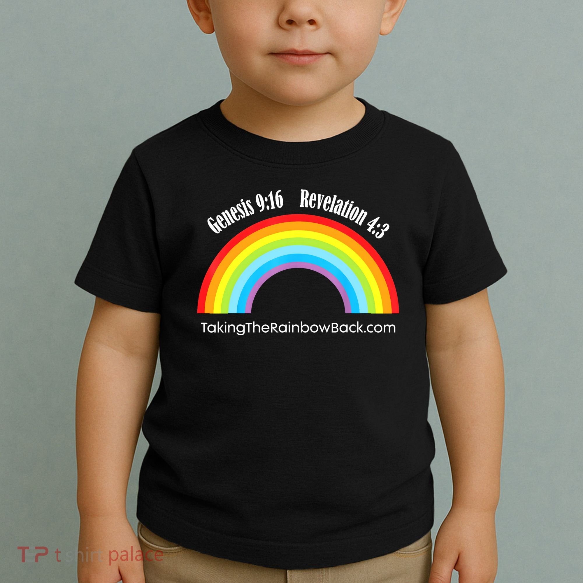 Revelation Taking The Rainbow Back Toddler T-Shirt