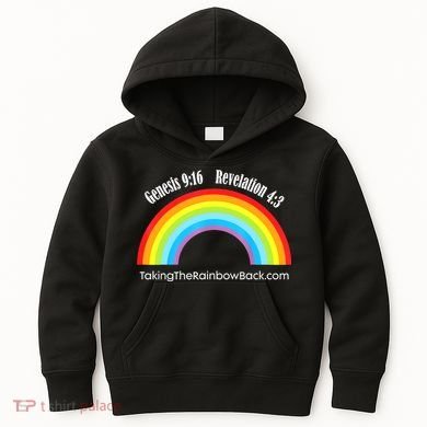 Revelation Taking The Rainbow Back Kids Hoodie